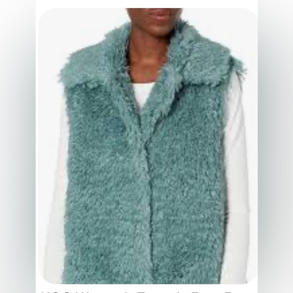 UGG Tammie warm fuzzy vest NWOT - Picture 4 of 14